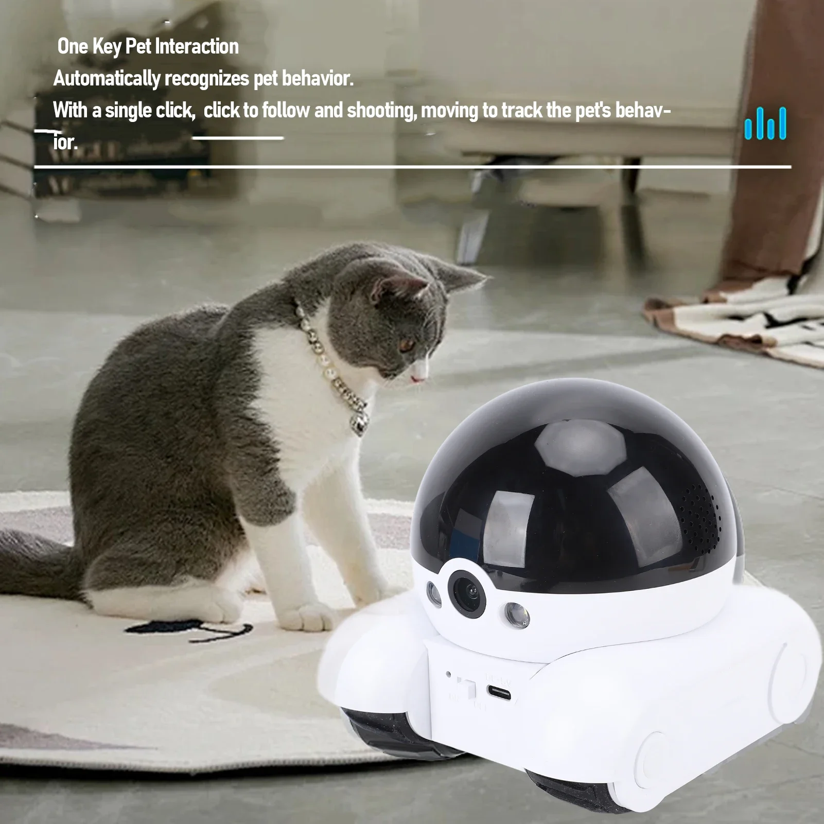 Indoor Security Camera 2MP Dou - Home Security Robot Dog review and price