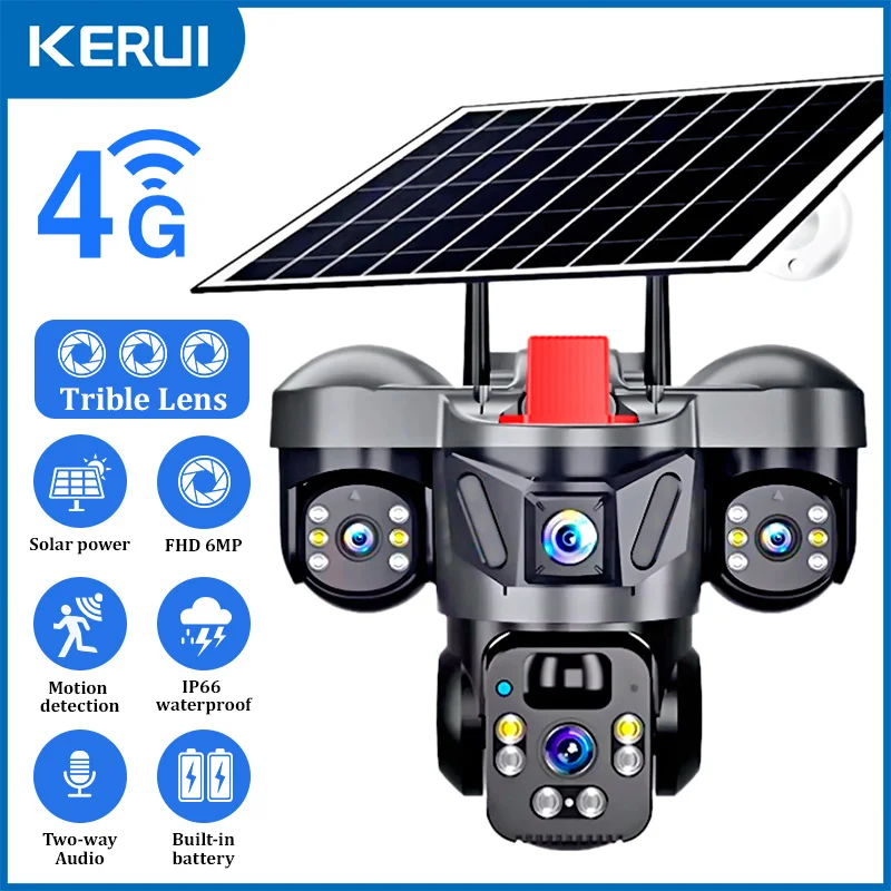 KERUI V380 Pro Outdoor PTZ 6MP - Home Security News review and price