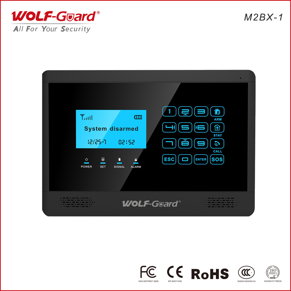 Touch Keypad GSM Security Alar - Home Zone Security App review and price