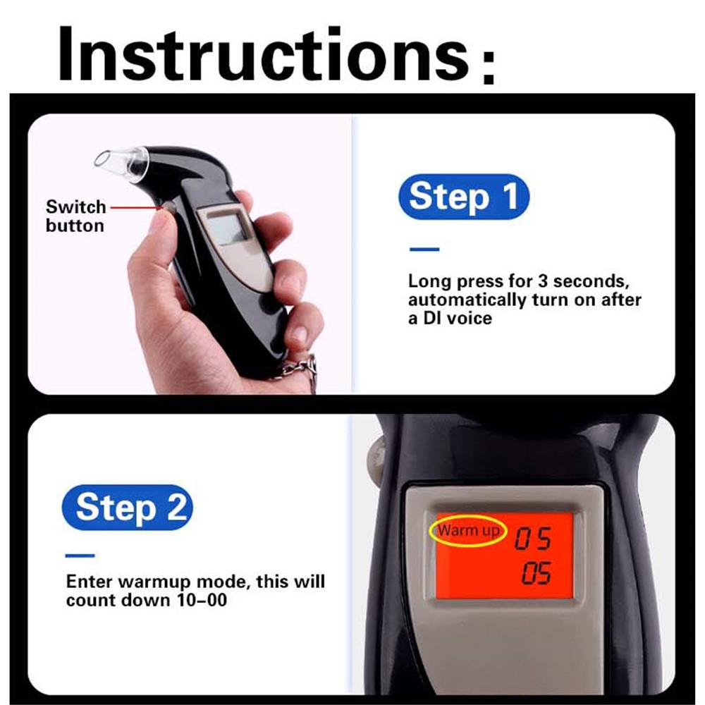 Portable Alcohol Tester Digita - Home Security Police review and price