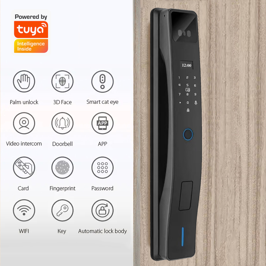 Smart Electronic Door Lock Pas - Home Security Indoor Cameras review and price