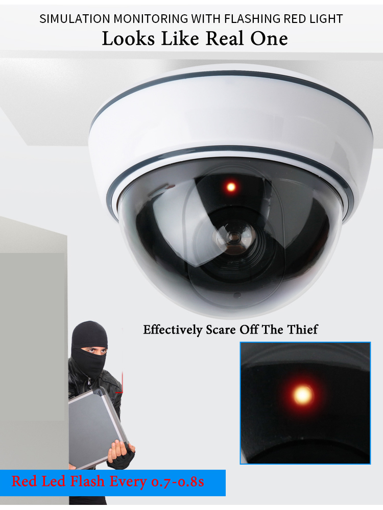 Creative Black/White Fake Dome - Home Security News review and price