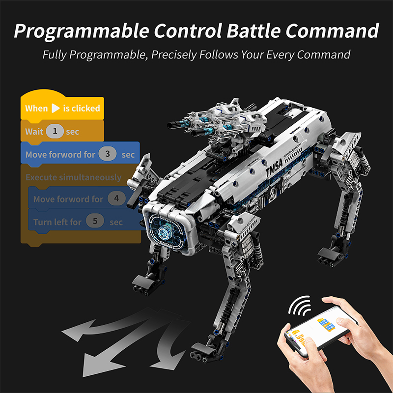 Technical STEM Programming Rob - Home Security Robot Dog review and price